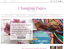 Tablet Screenshot of changing-pages.com